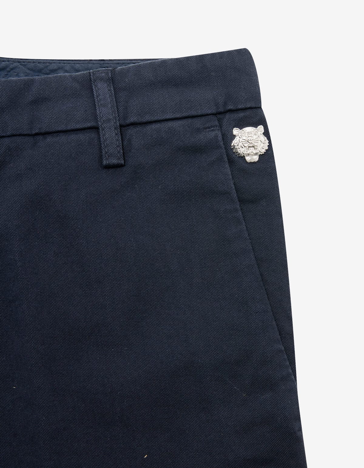 Kenzo Navy Blue Chino Trousers