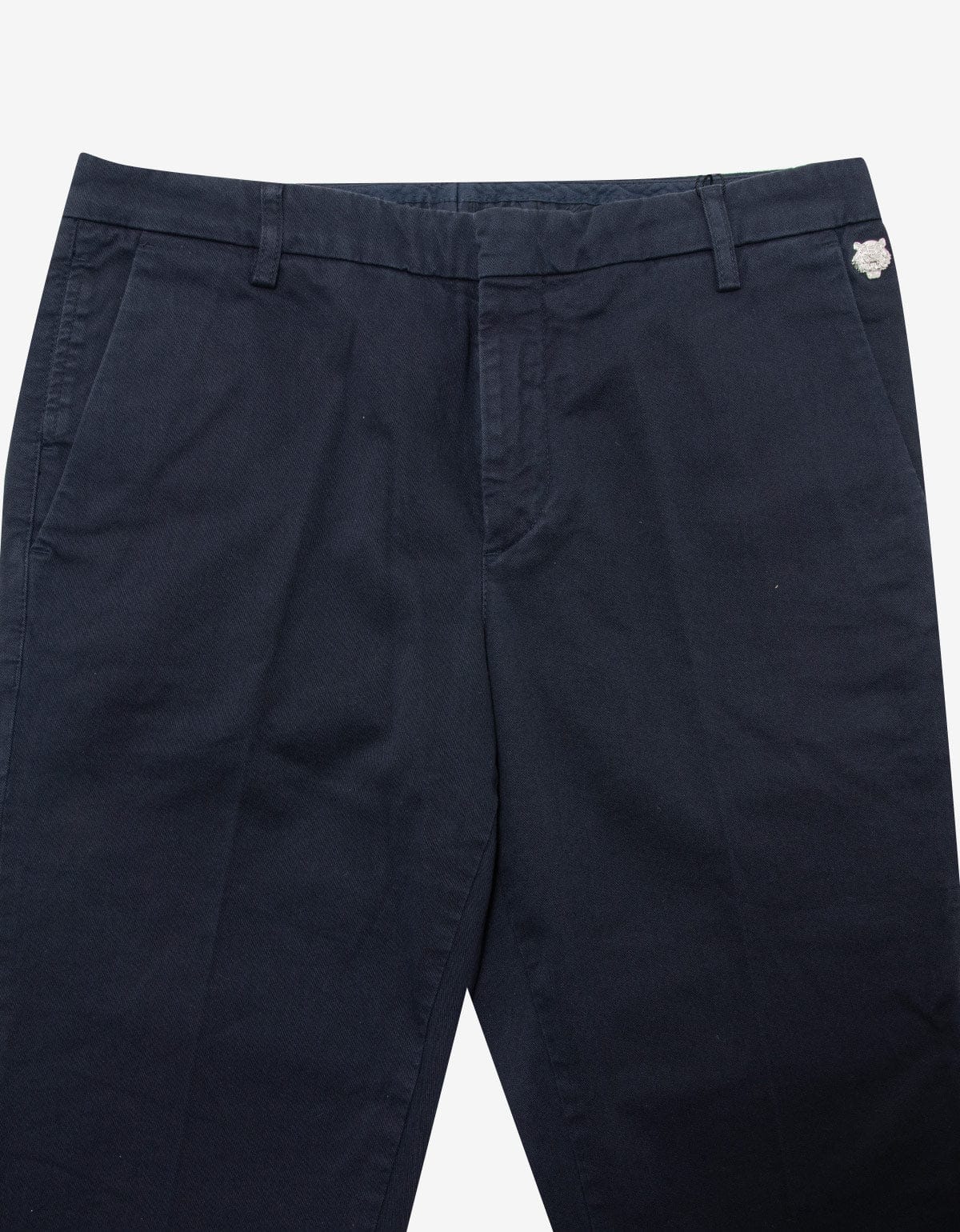 Kenzo Navy Blue Chino Trousers