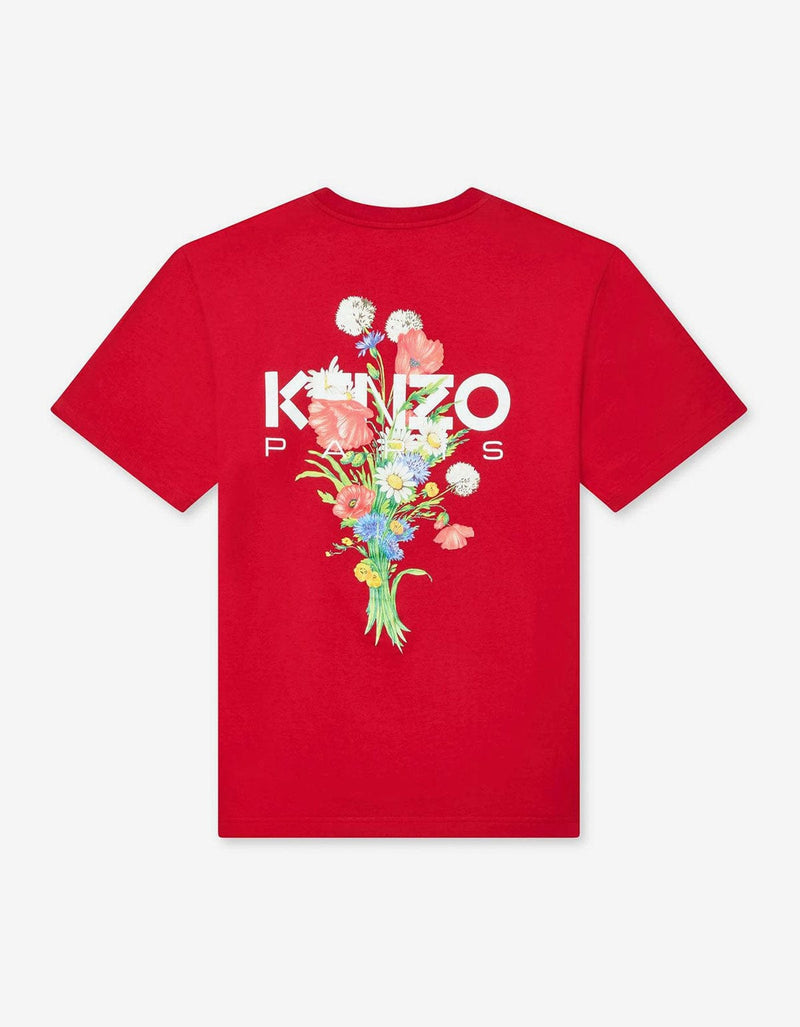 Kenzo Archive Bouquet Red T-Shirt FF65TS2604SG