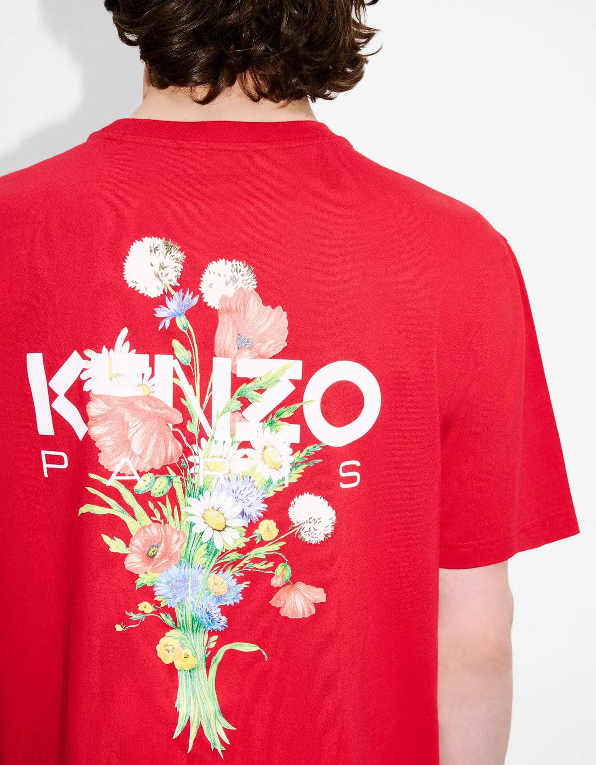 トップス JONATHAN CREATION flower design shirt Kenzo Archive Bouquet Red T-Shirt – Zoo Fashions