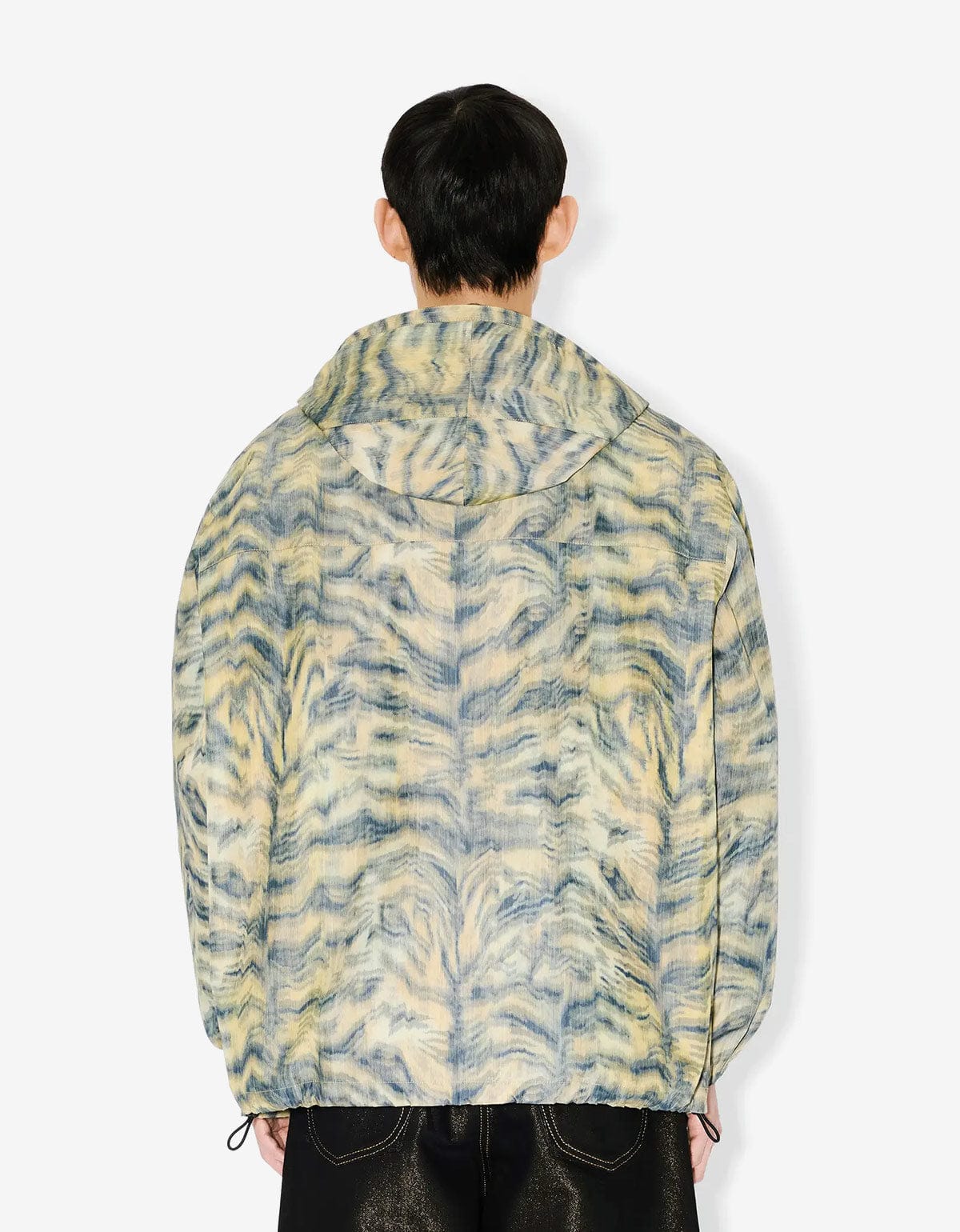 Kenzo Tiger Marigold Short Windbreaker FG55BL1199ND 41