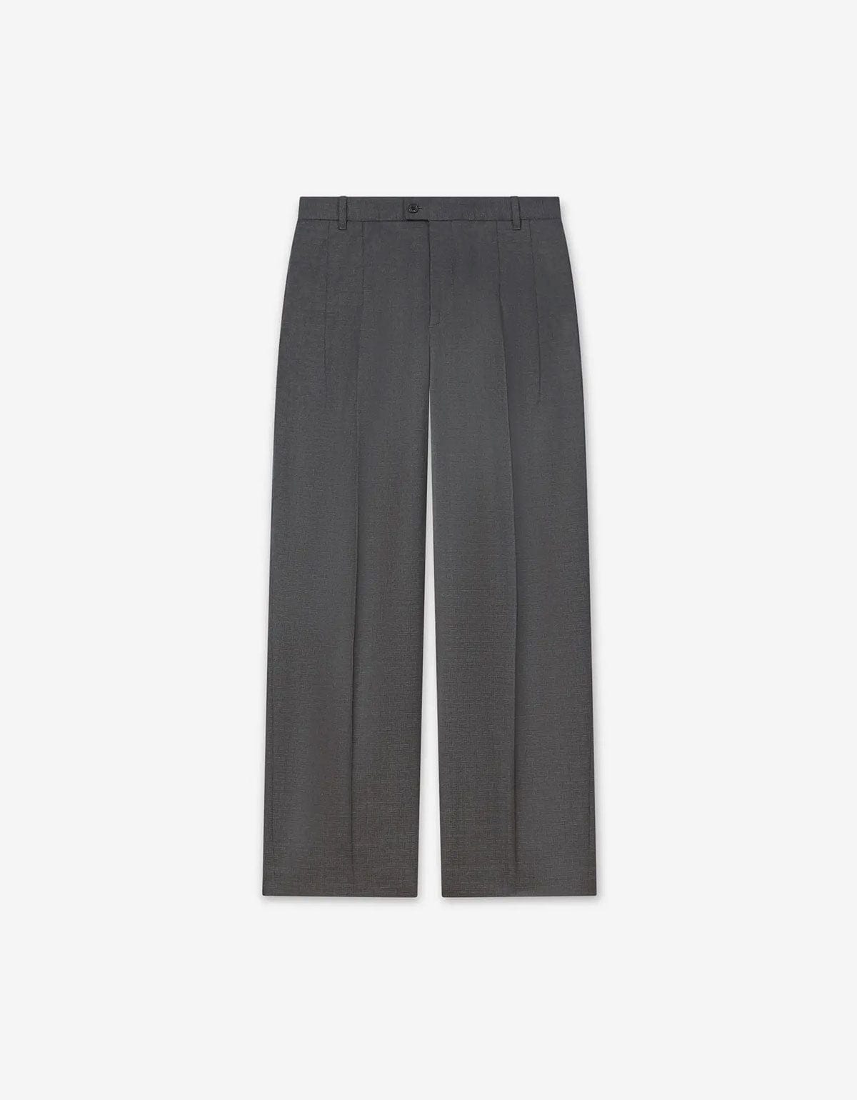 Kenzo Weave Taupe Wool Jaquard Tailored Pants FF65PA3689ID 92