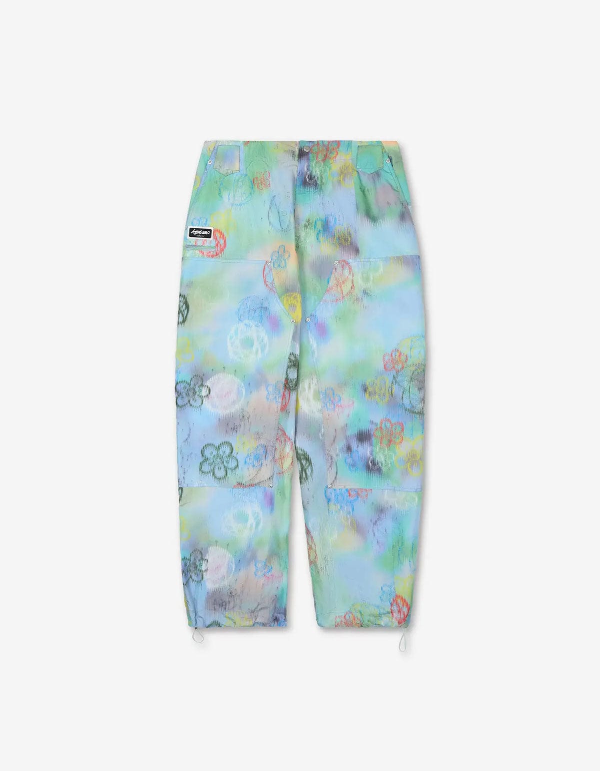 Kenzo x Futura 2000 Blue Double Knee Pants – mens designer fashion