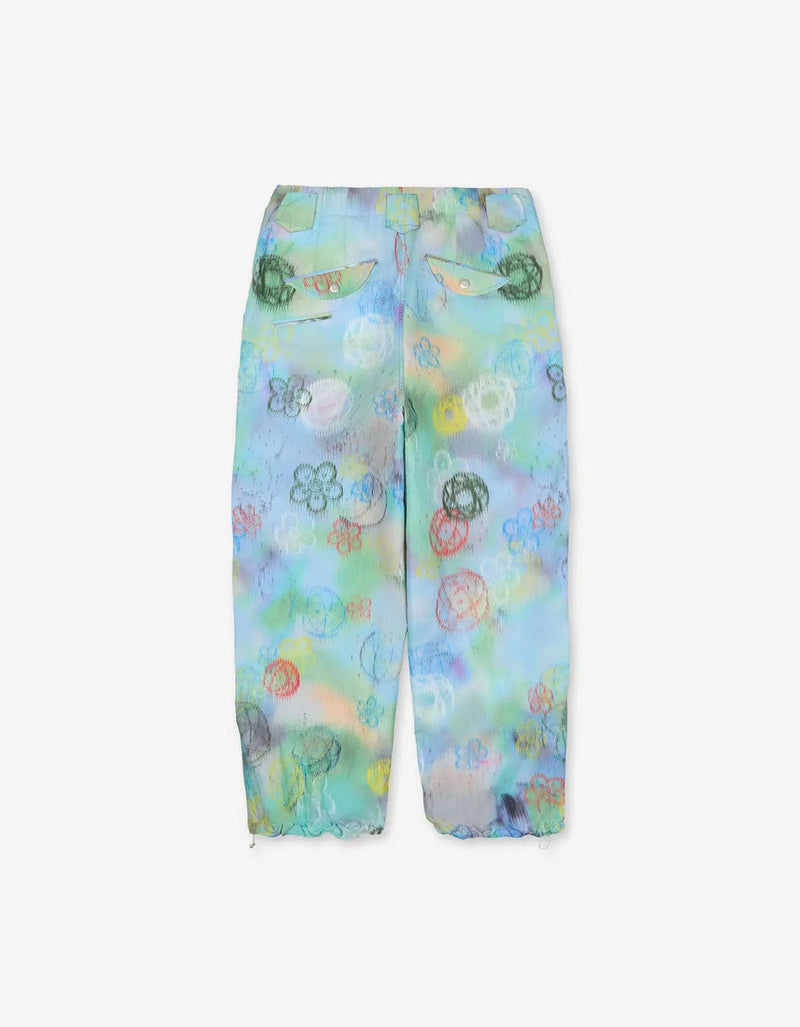 Kenzo x Futura 2000 Blue Double Knee Pants