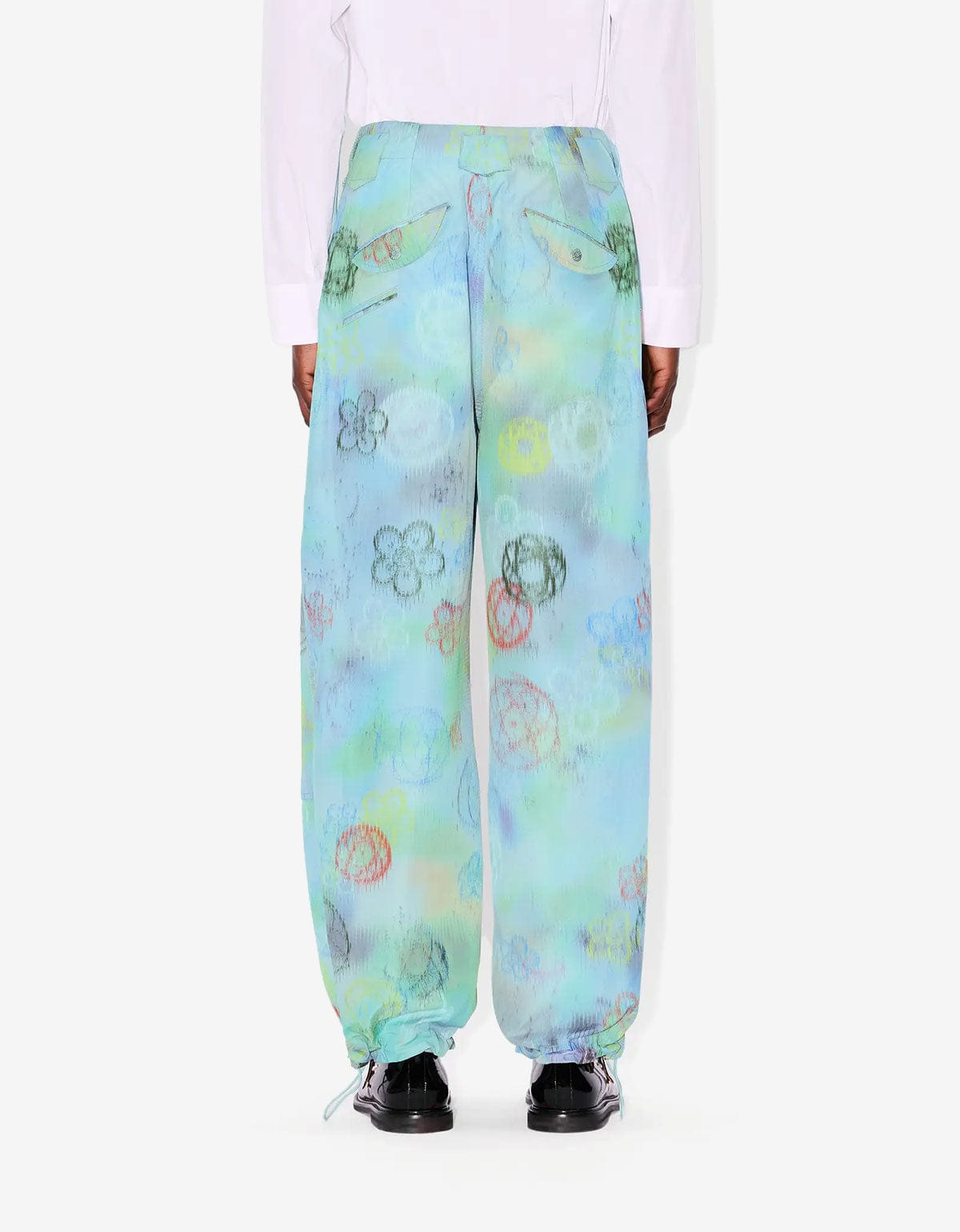Kenzo x Futura 2000 Blue Double Knee Pants – mens designer fashion