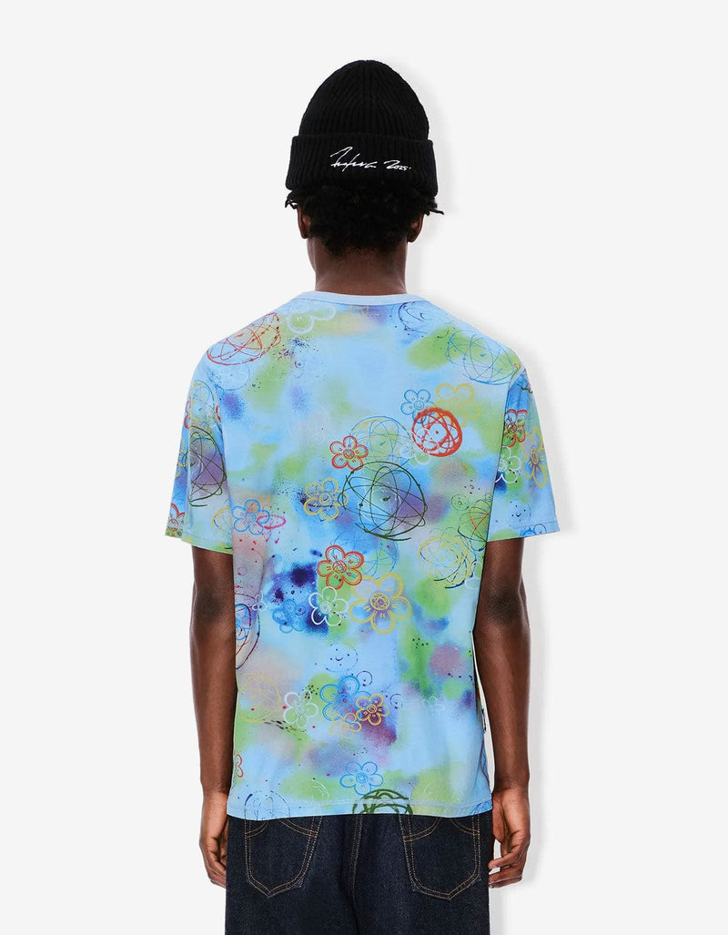Kenzo x Futura 2000 Blue Reversible T-Shirt FF65TS2584SG 63