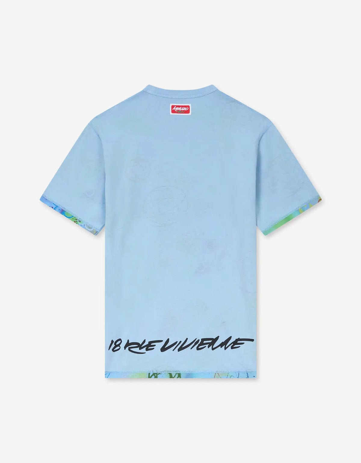Kenzo x Futura 2000 Blue Reversible T-Shirt FF65TS2584SG 63