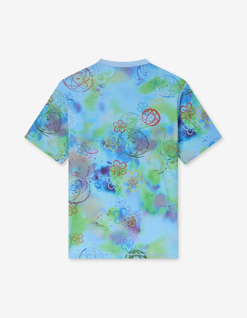 Kenzo x Futura 2000 Blue Reversible T-Shirt FF65TS2584SG 63