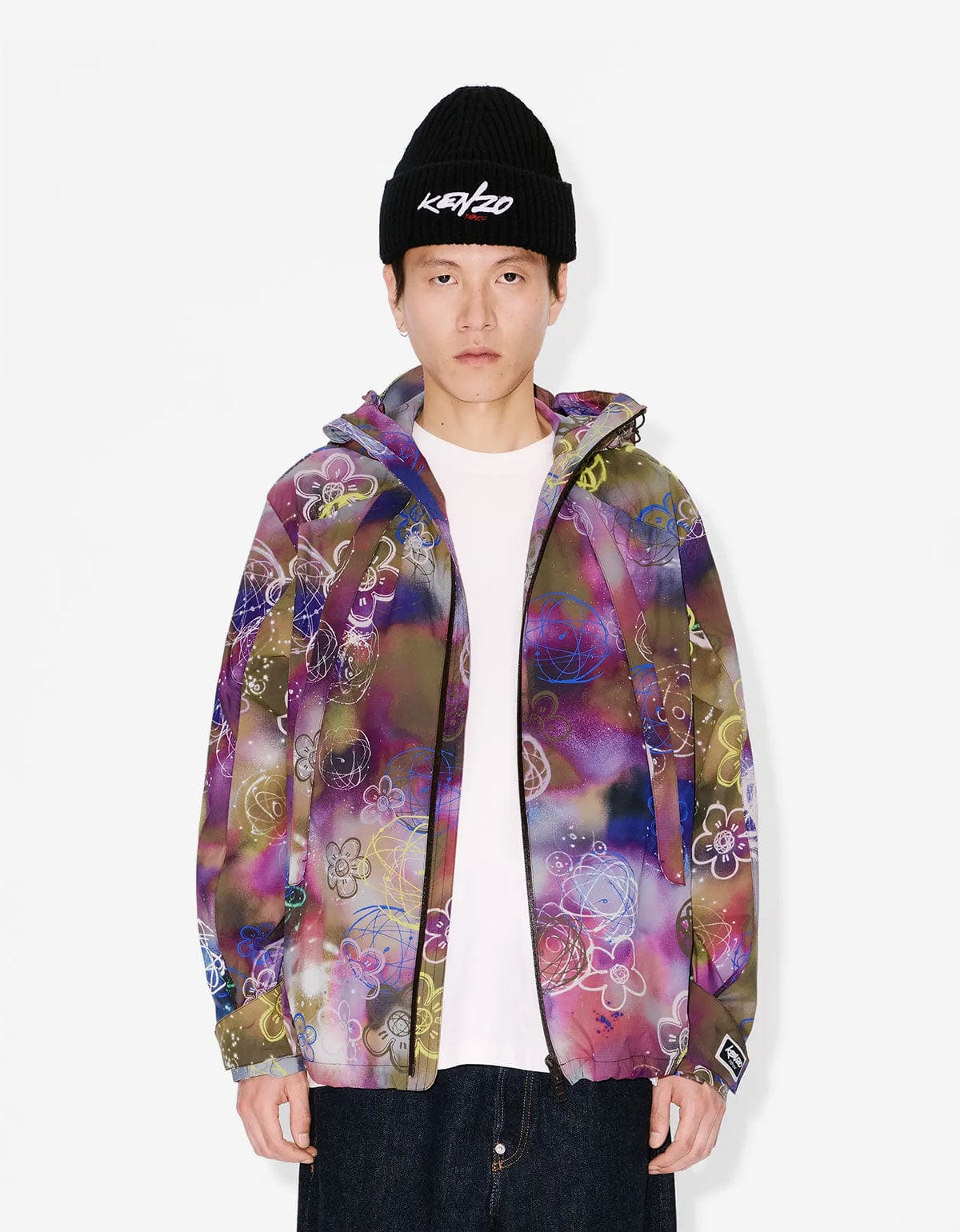 Kenzo x Futura 2000 Khaki Short Windbreaker – Zoo Fashions