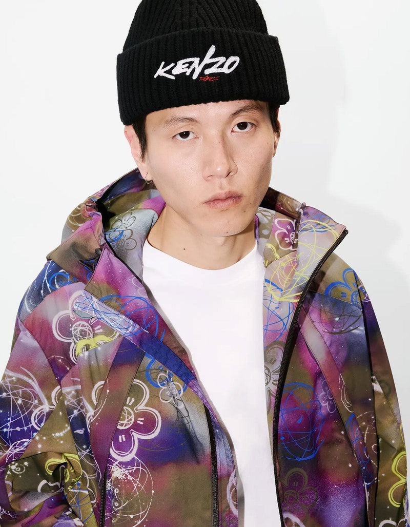 Kenzo x Futura 2000 Khaki Short Windbreaker FF65BL1779ND 50