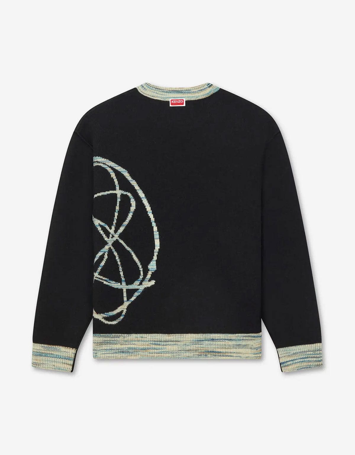 Kenzo x Futura 2000 Reversible Wool Jumper – mens designer fashion