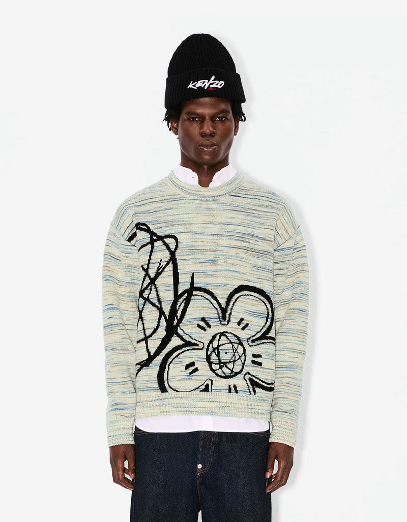 Kenzo x Futura 2000 Reversible Wool Jumper FF65PU7513CJ 02