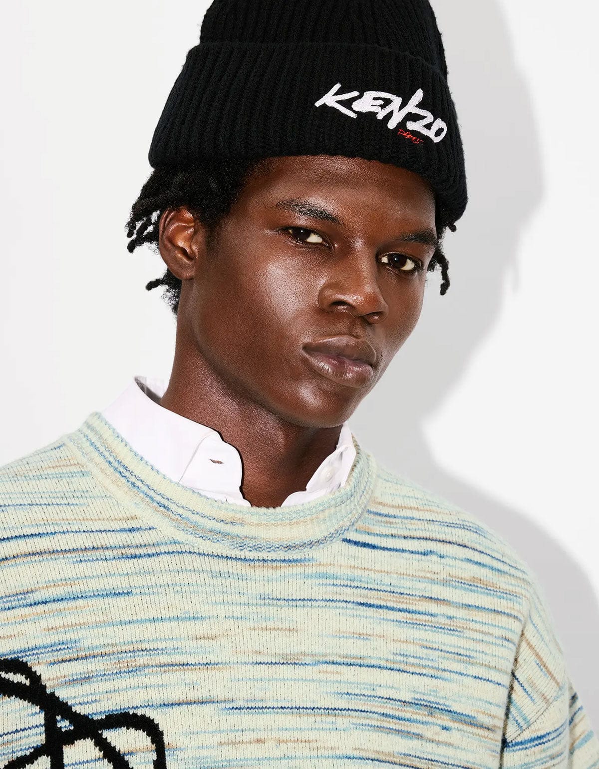 Kenzo x Futura 2000 Reversible Wool Jumper – mens designer fashion