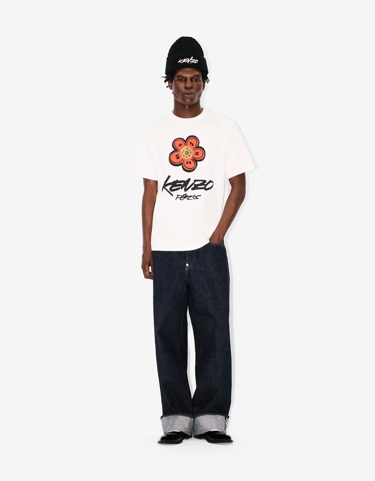 Kenzo x Futura 2000 White Boke Flower Logo T-Shirt – Zoo