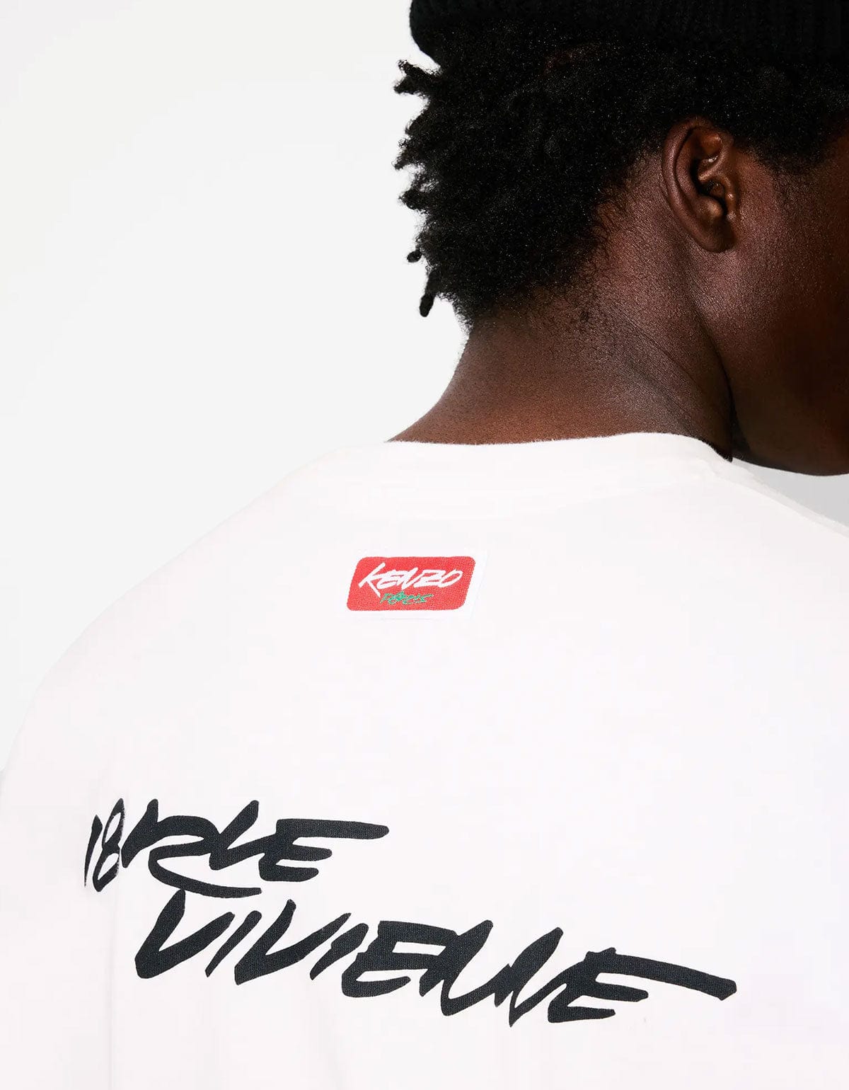 Kenzo x Futura 2000 White Boke Flower Logo T-Shirt FF65TS2654SG 02
