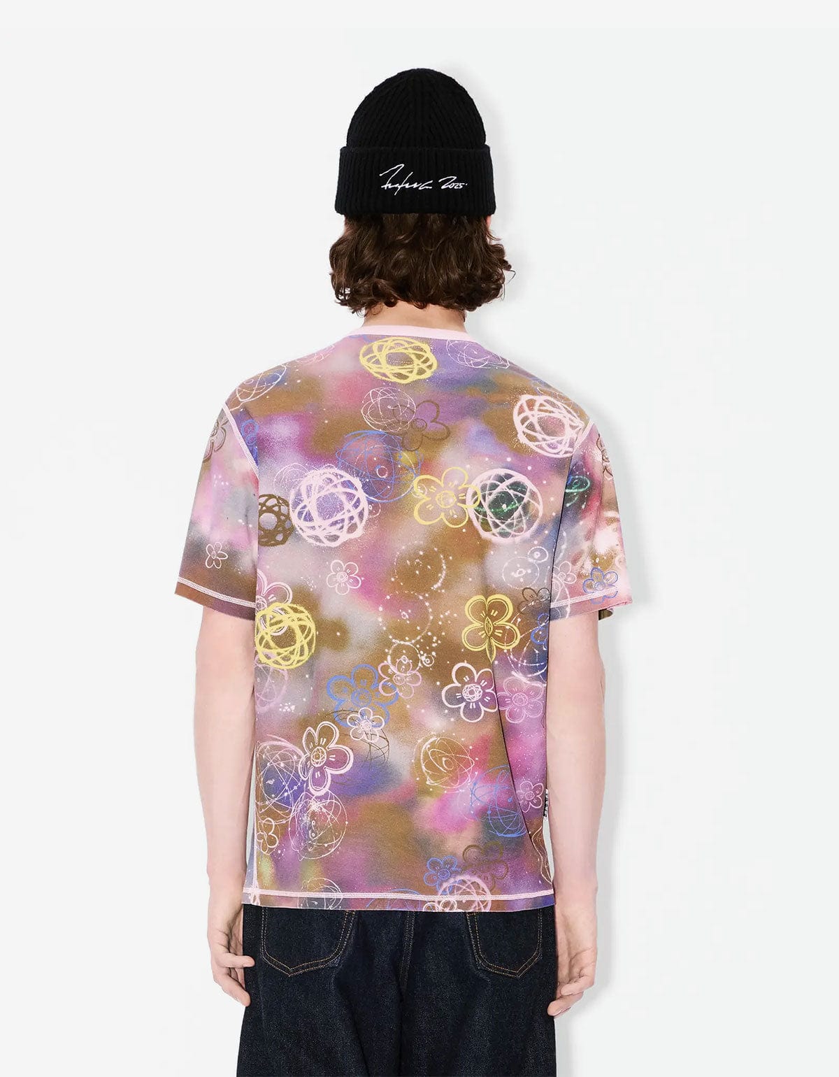 Kenzo x Futura 2000 Pink Reversible T-Shirt