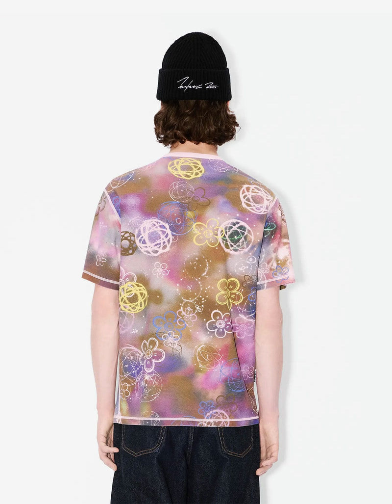 Kenzo x Futura 2000 Pink Reversible T-Shirt