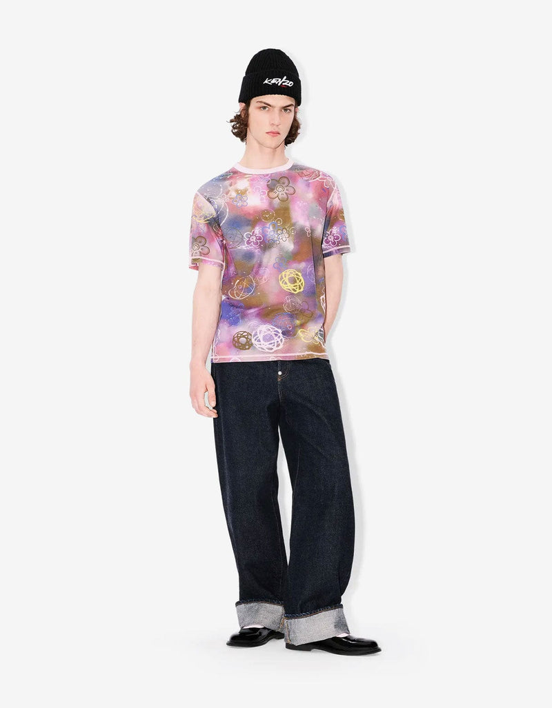 Kenzo x Futura 2000 Pink Reversible T-Shirt