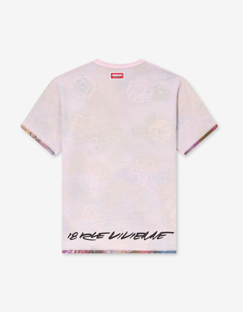 Kenzo x Futura 2000 Pink Reversible T-Shirt