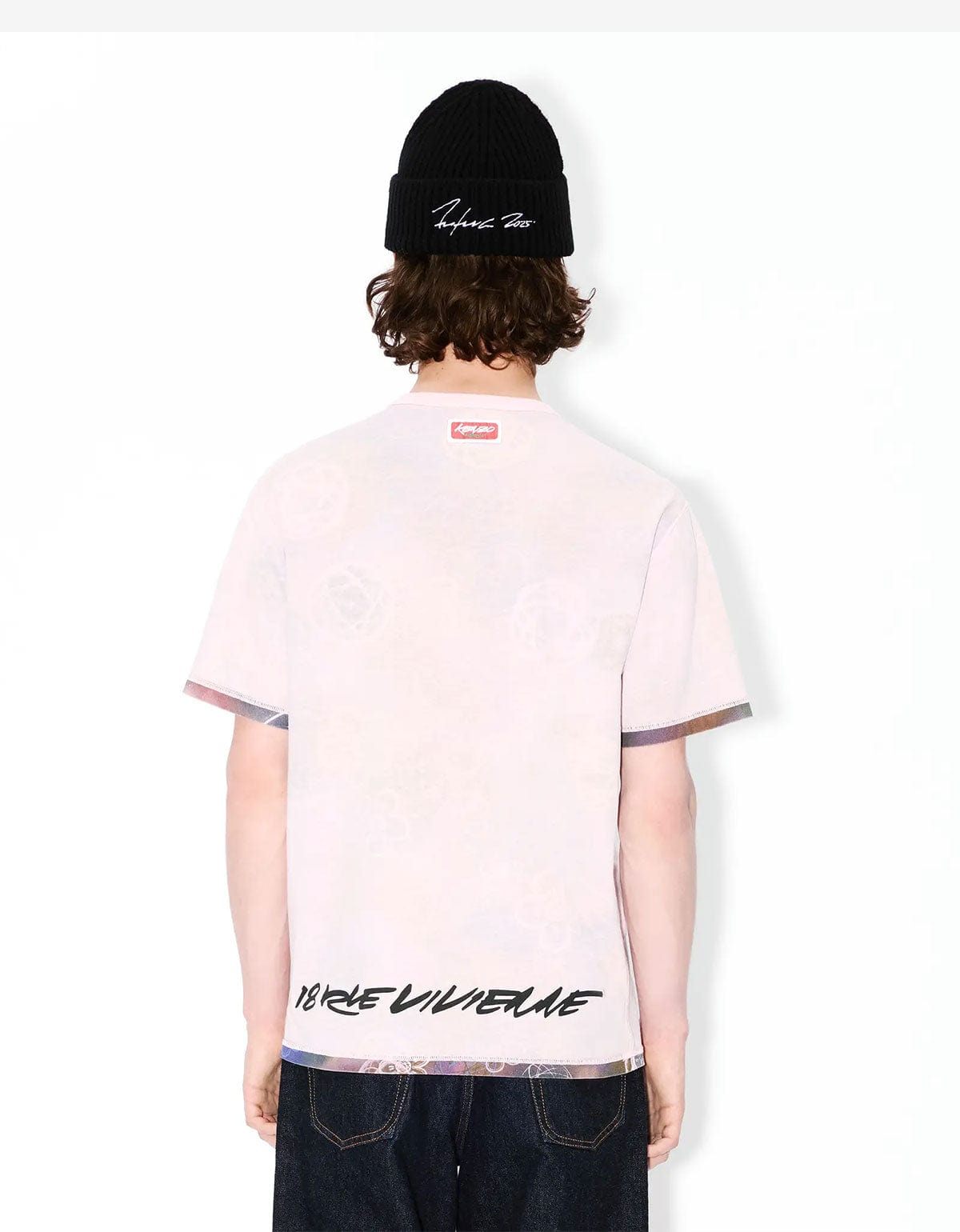 Kenzo x Futura 2000 Pink Reversible T-Shirt