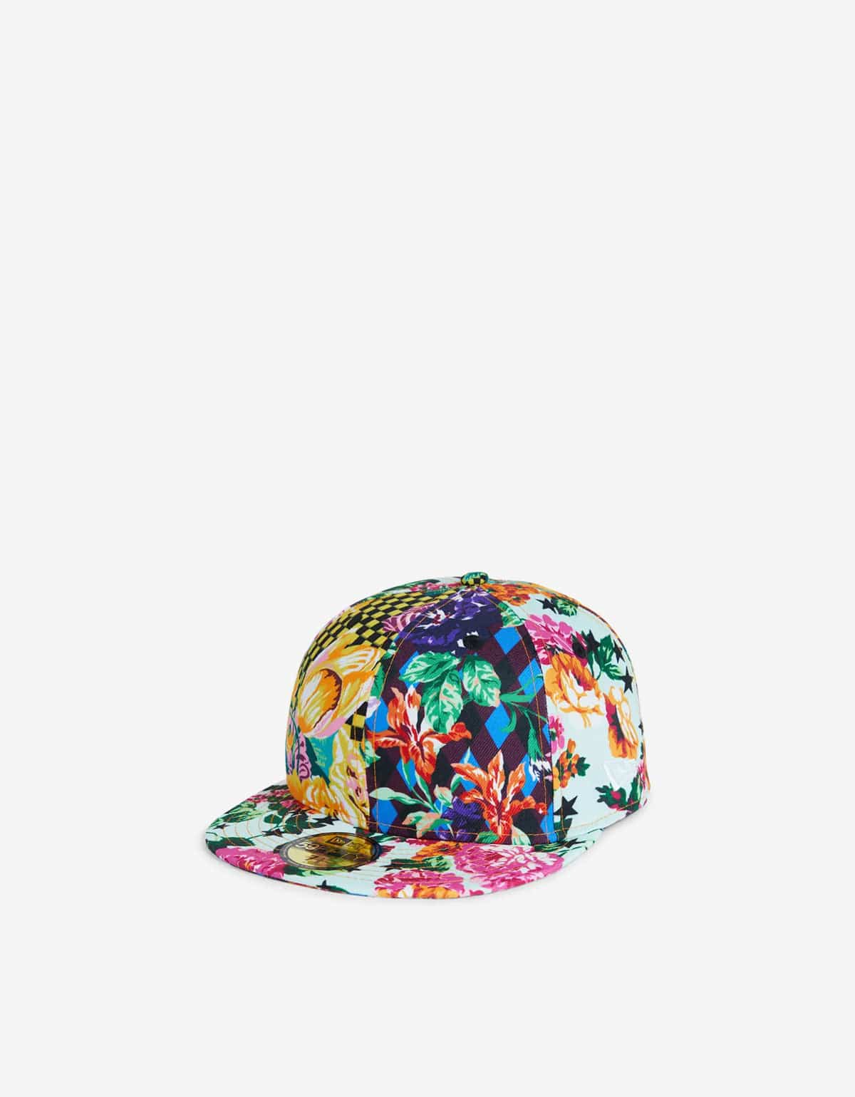 Kenzo x New Era Floral Multicolour Cap – mens designer fashion