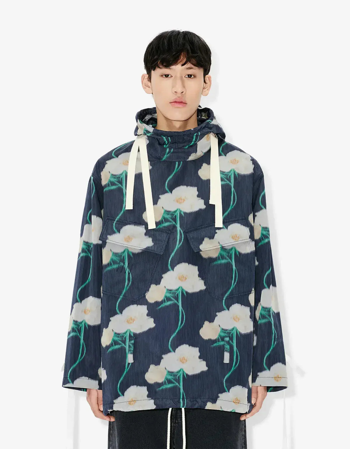 Kenzo Archive Rose Blue Military Parka FG55OU3159R2 76