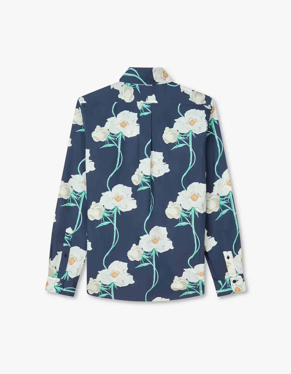 Kenzo Archive Rose Blue Shirt FG55CH4109O2 76
