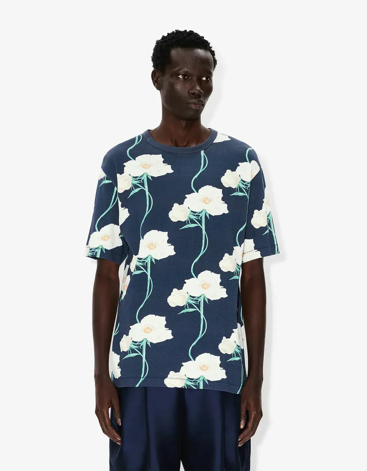 Kenzo Archive Rose Blue T-Shirt FG55TS2154SK 76