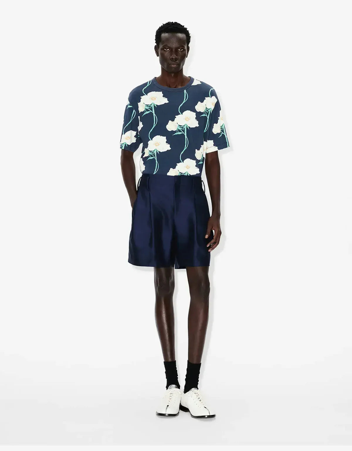 Kenzo Archive Rose Blue T-Shirt FG55TS2154SK 76