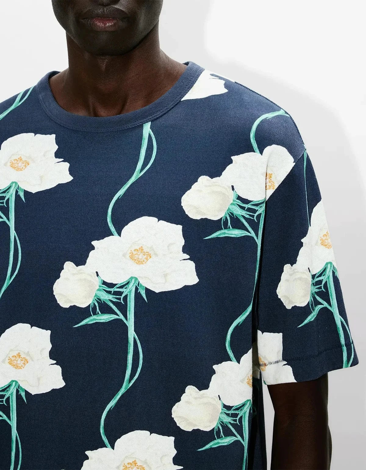 Kenzo Archive Rose Blue T-Shirt FG55TS2154SK 76