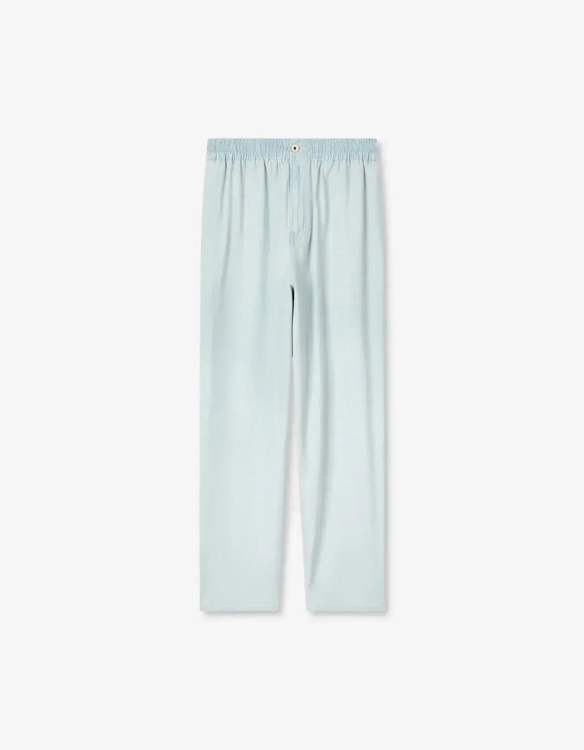 Kenzo Blue Bleach Chambray Jog Pants FG55DP5066F4DY