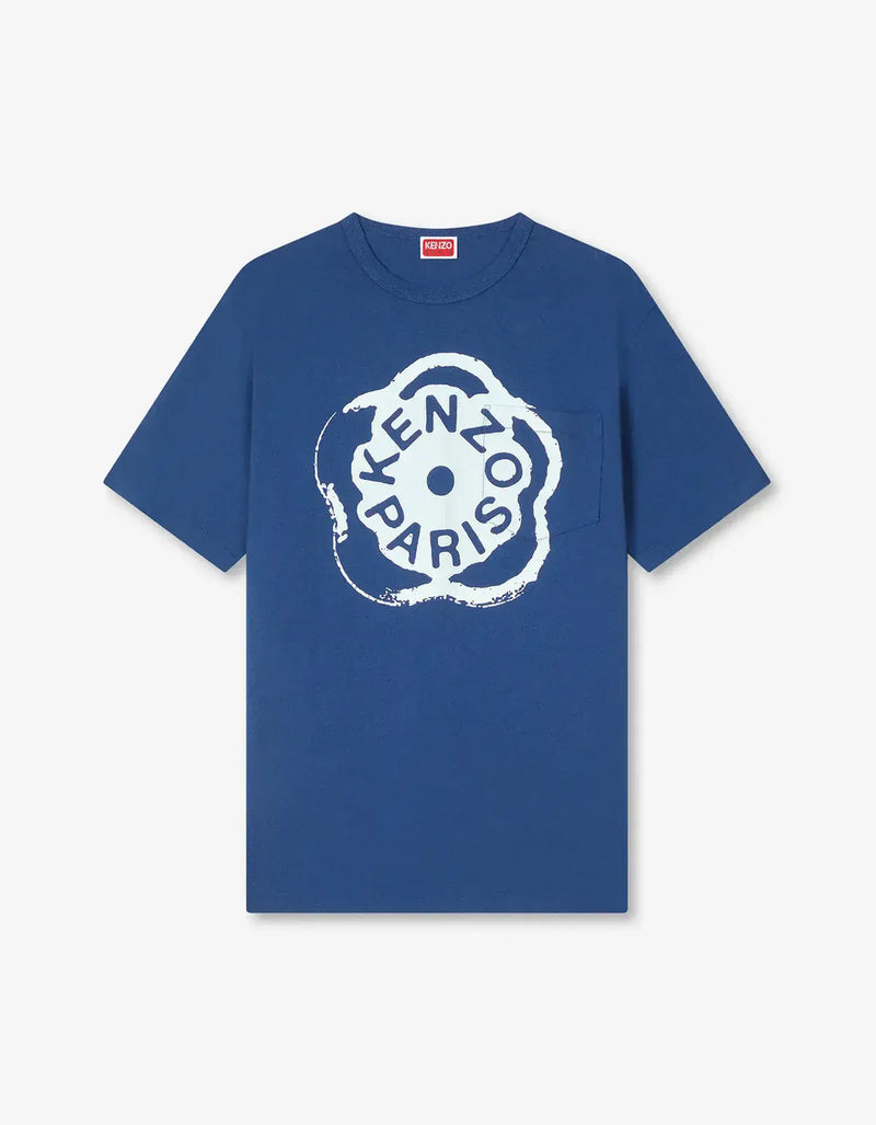 Kenzo Blue Boke Flower 2.0 T-Shirt FG55TS2044SK 75