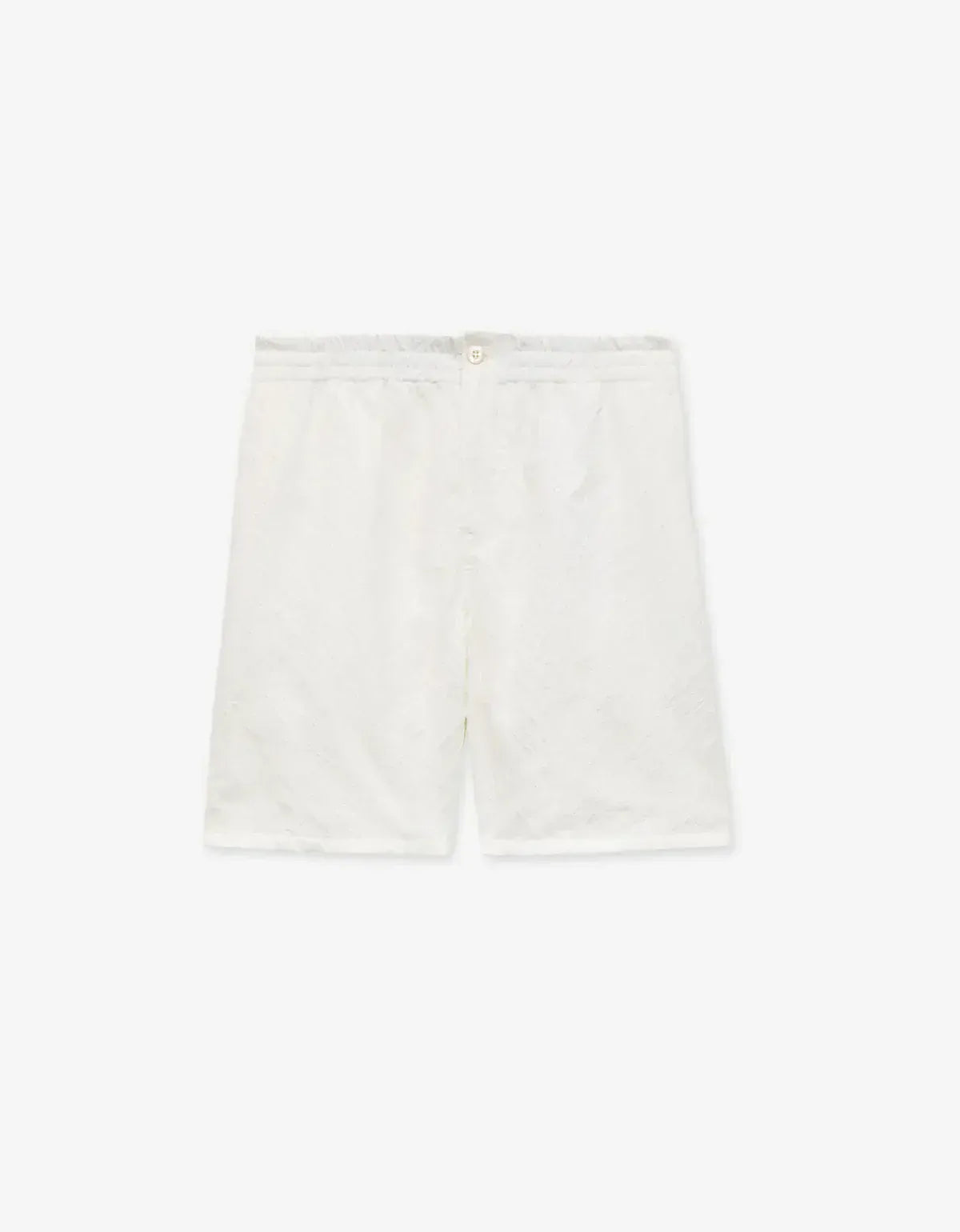Kenzo Tiger Elasticated Off White Shorts FG55SH5089JS 02