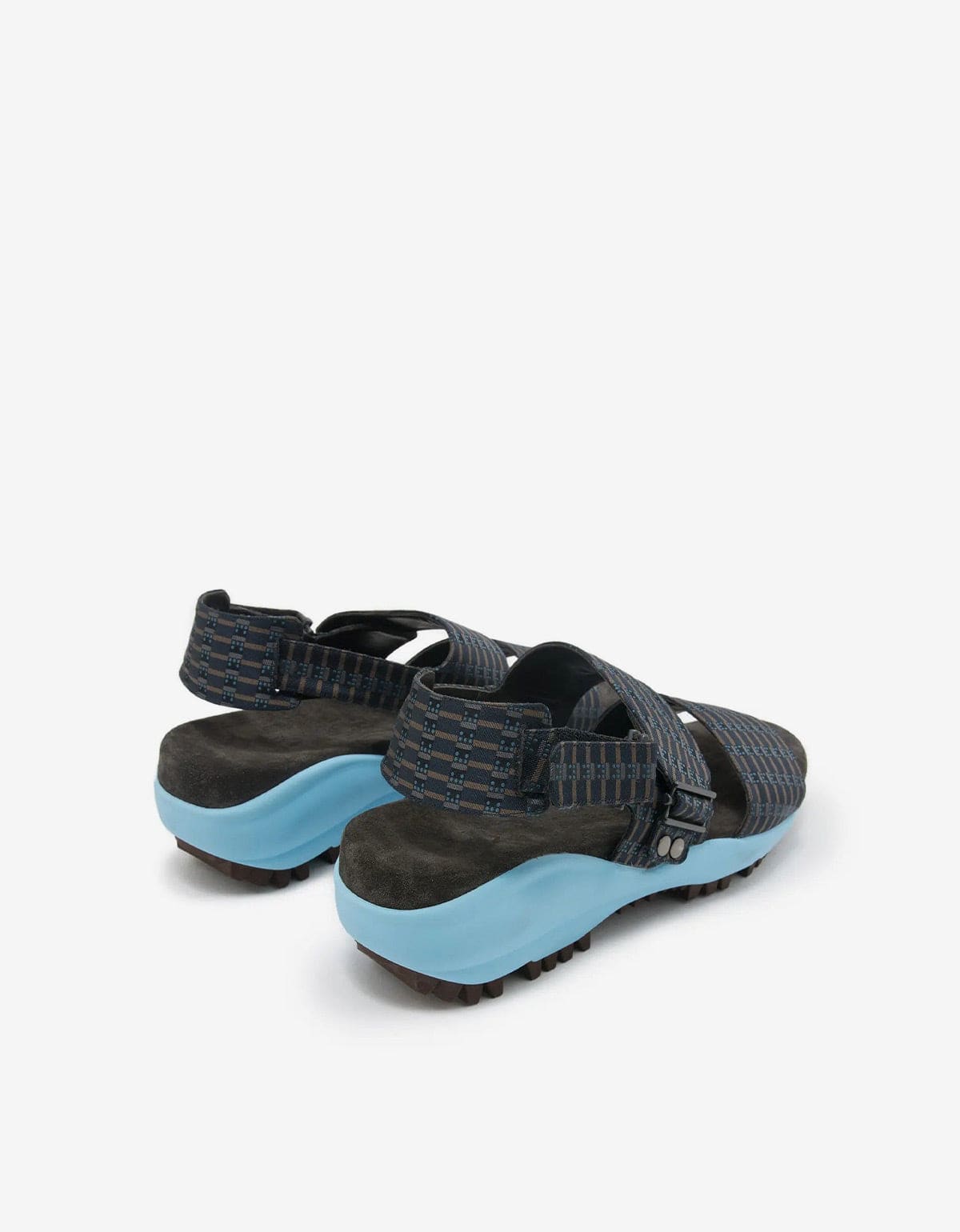 Lanvin Jacquard Pattern Sandals