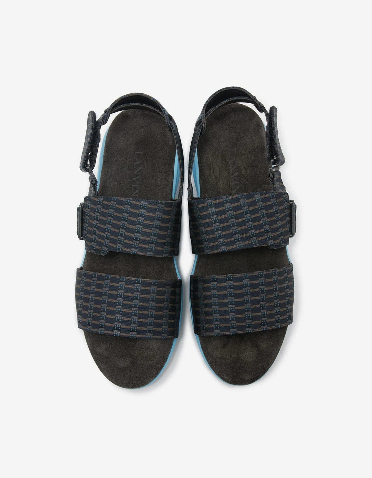 Lanvin Jacquard Pattern Sandals