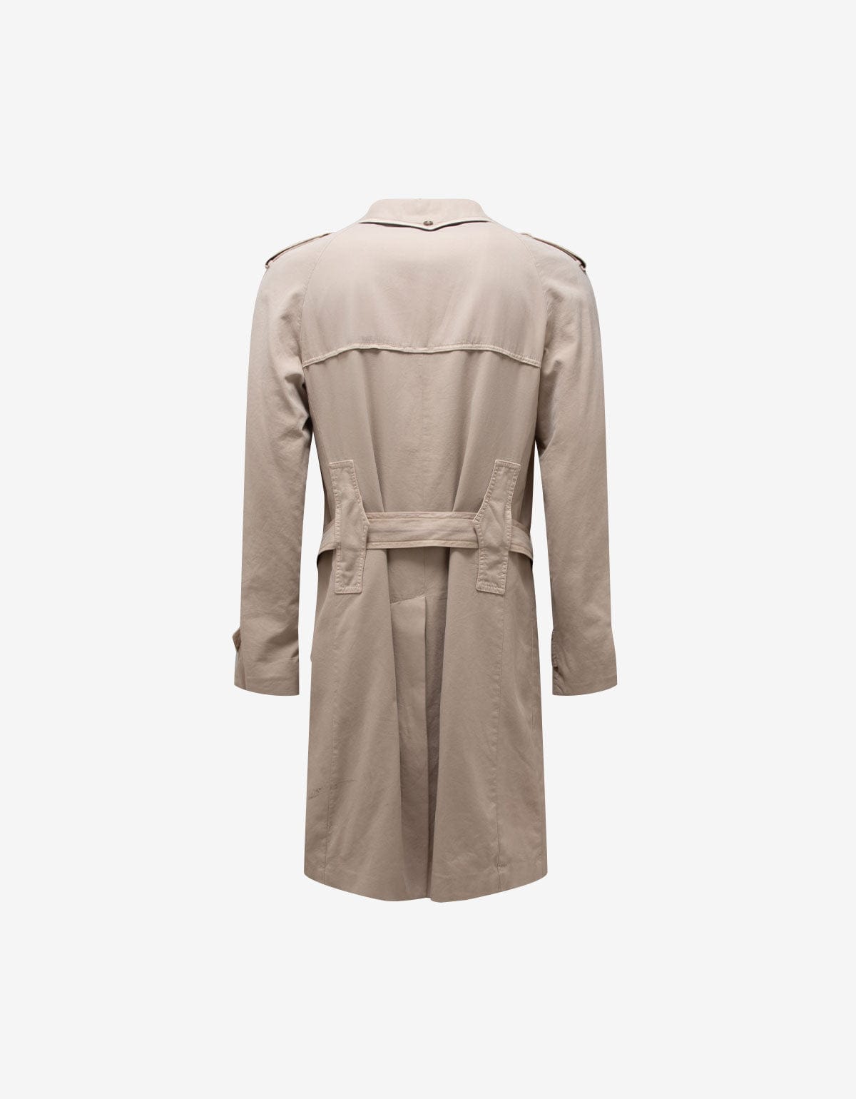 Maison Martin Margiela Beige Trench Coat – mens designer fashion