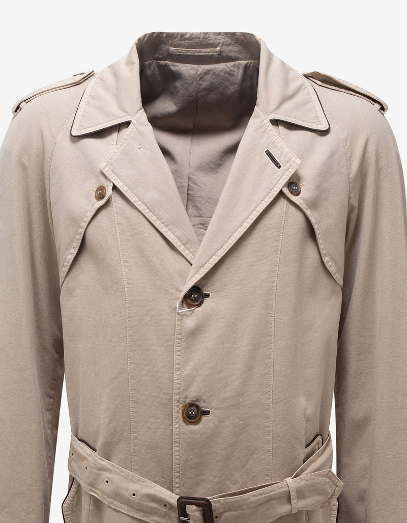 Maison Martin Margiela Beige Trench Coat