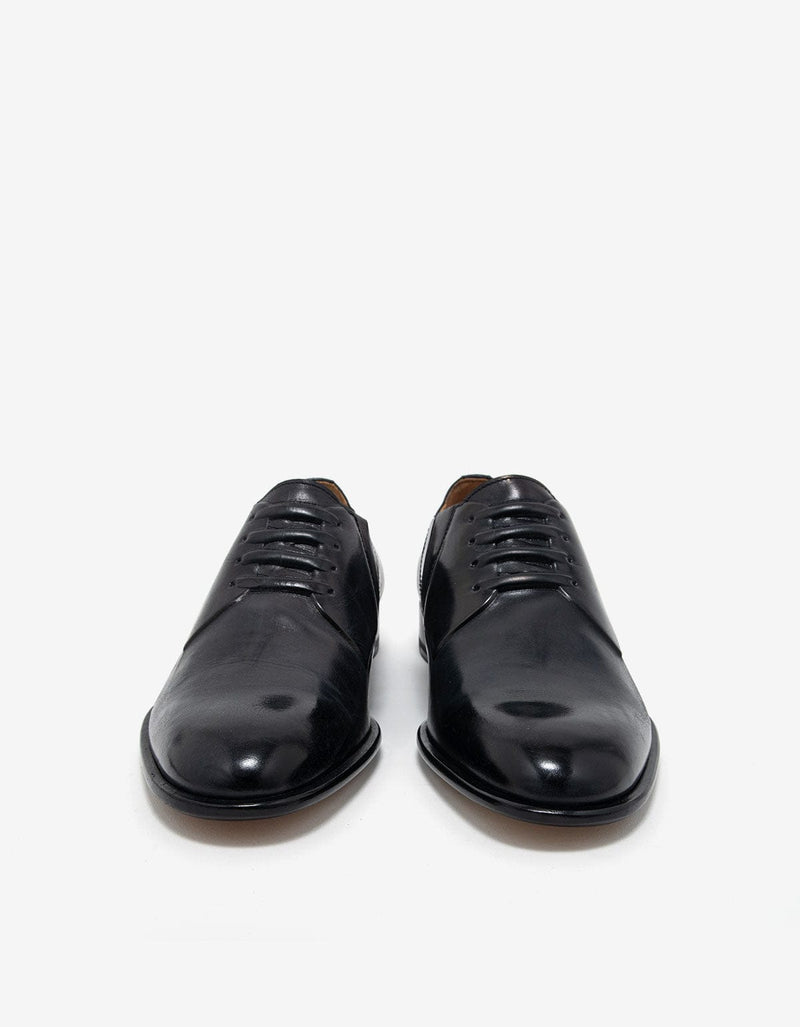 Maison Martin Margiela Black Sealed Lace Oxford Shoes