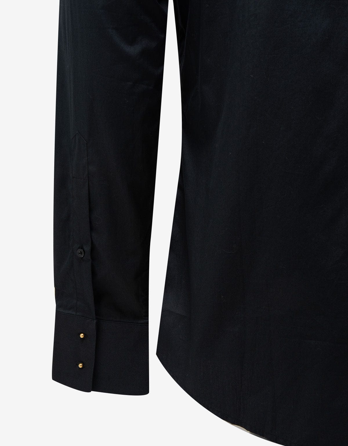 Maison Martin Margiela Black Wing Tip Collar Dress Shirt – mens