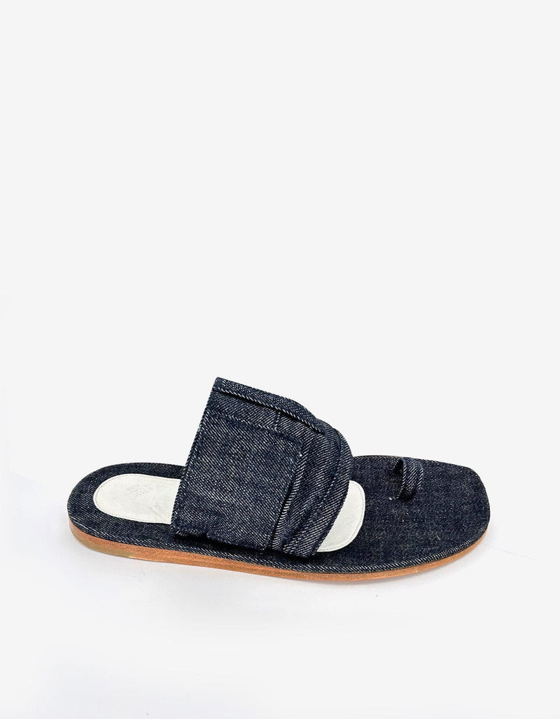 Maison Martin Margiela Blue Denim Sandals