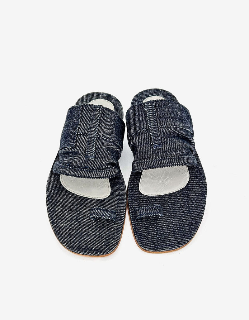 Maison Martin Margiela Blue Denim Sandals