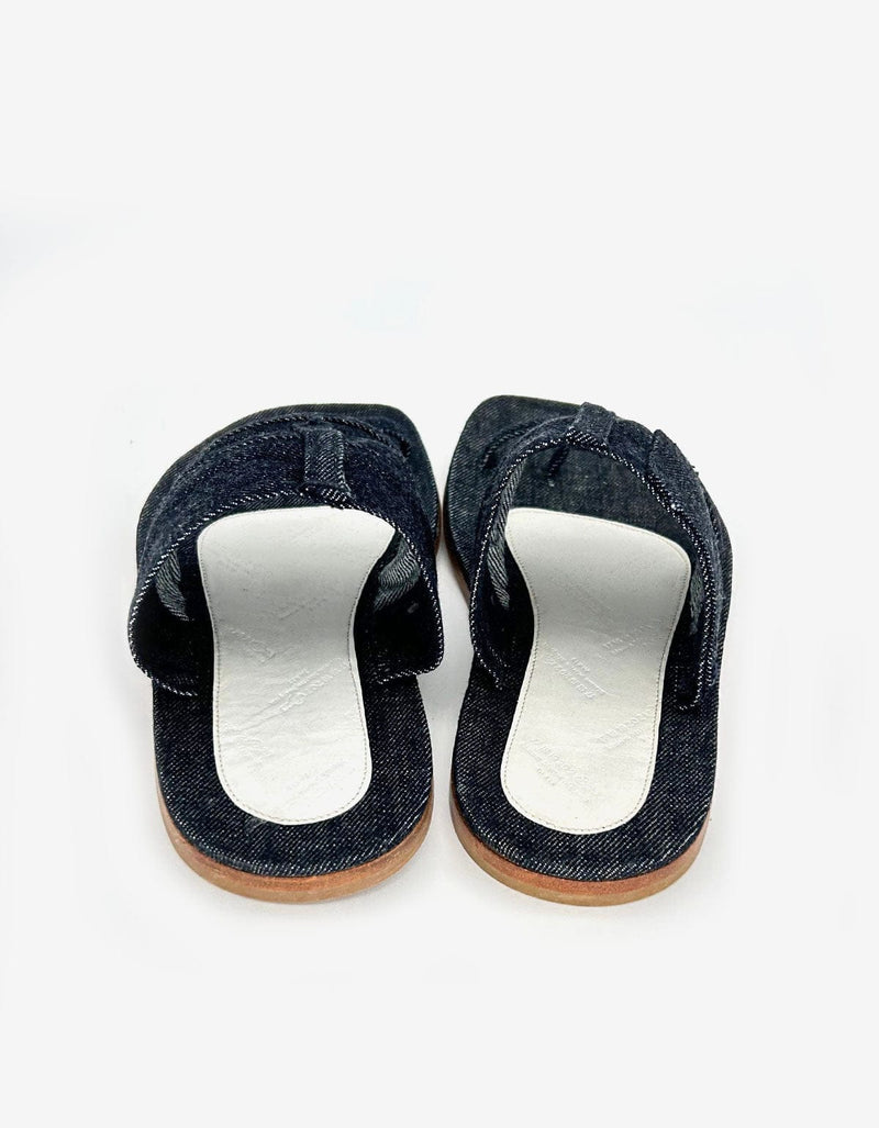 Maison Martin Margiela Blue Denim Sandals
