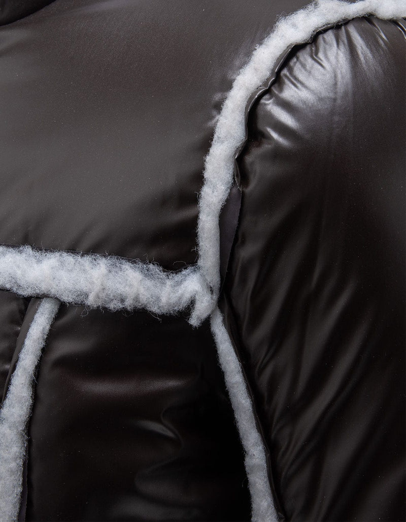 Maison Martin Margiela Brown Insulated Ski Jacket