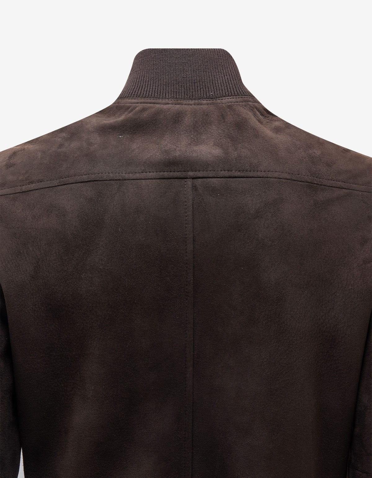 Maison Martin Margiela Brown Suede Bomber Jacket AW01