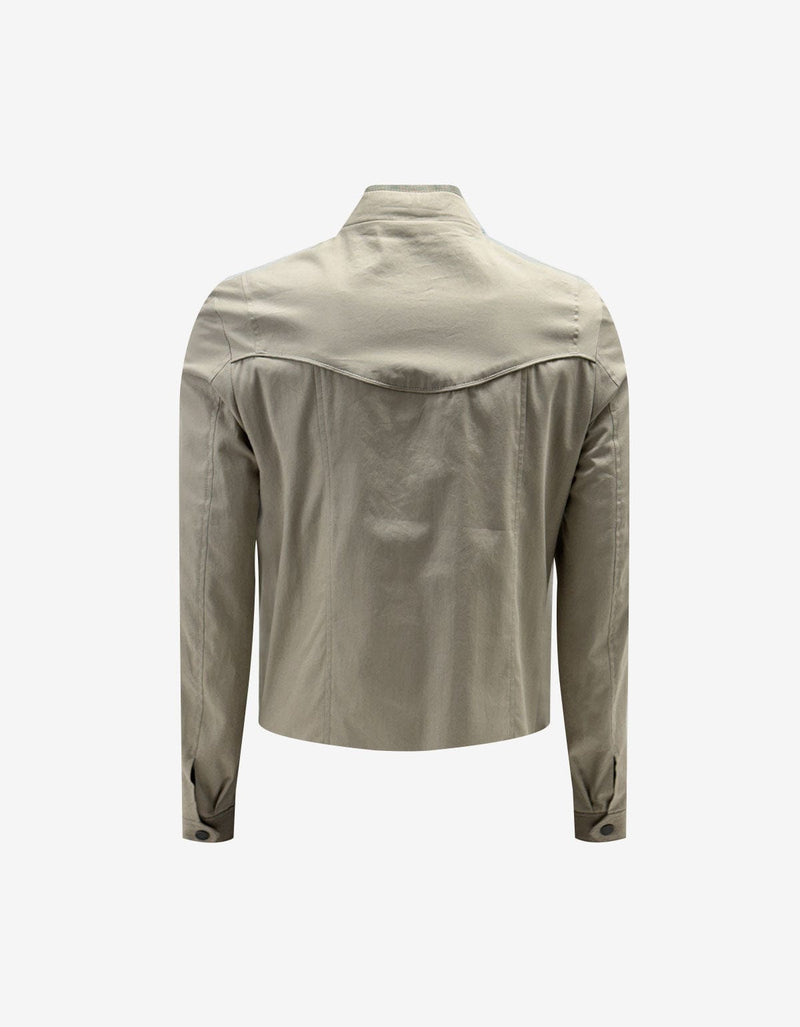 Maison Martin Margiela Grey Cotton Bomber Jacket 28AM036