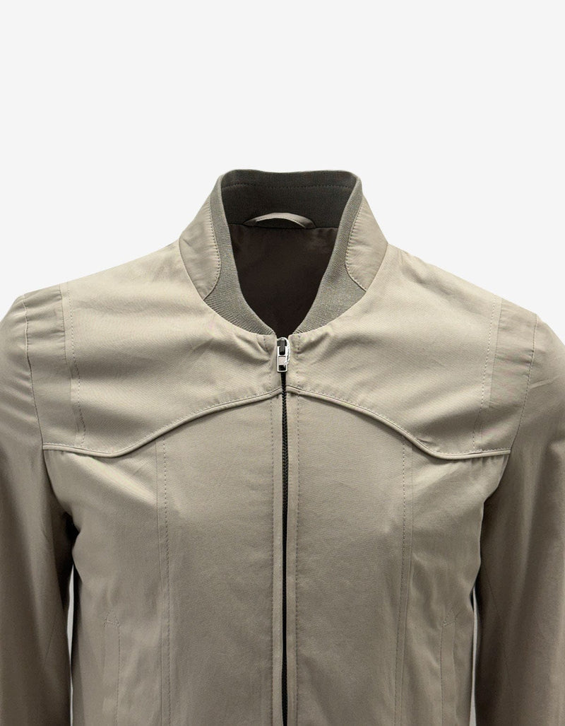 Maison Martin Margiela Grey Cotton Bomber Jacket 28AM036