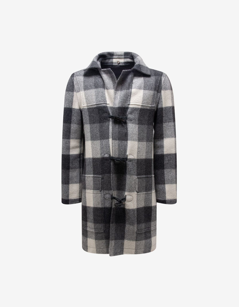 Maison Martin Margiela Grey Reversible Duffle Coat - AW01