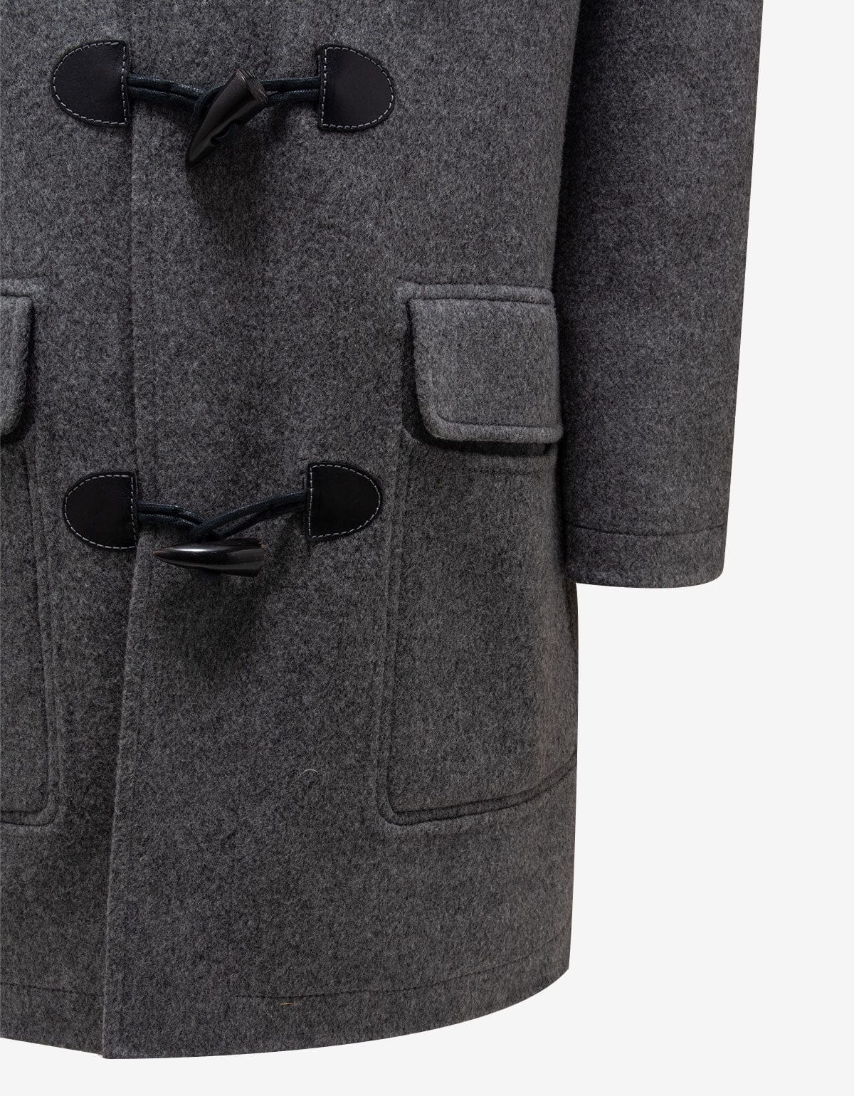 Maison Martin Margiela Grey Reversible Duffle Coat