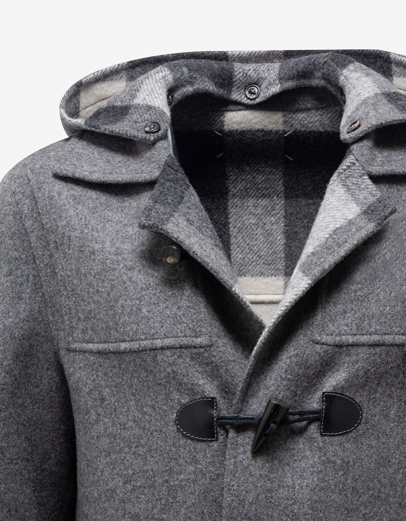 Maison Martin Margiela Grey Reversible Duffle Coat
