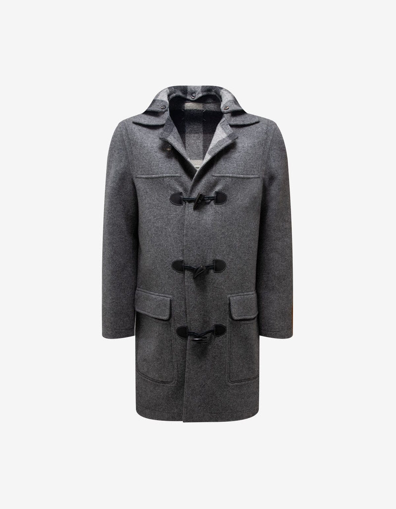 Maison Martin Margiela Grey Reversible Duffle Coat - AW01